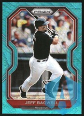 2021 Panini Prizm Prizms Teal Wave #40 Jeff Bagwell